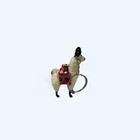 Peruvian Llama Keychain Handmade