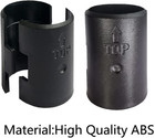 8 Pack Wire Shelf Lock Clips For 1  Posts Shelving Sleeves Replacement