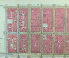 Vintage 1934 Greenwich Village New York City Map Sullivan-broadway Prince-w3rd 