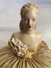 Antique Victorian Pin Cushion Porcelain Sewing Pin Cushion Original Clothing