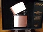 2022 Solid Copper Zippo Lighter Mint In Box