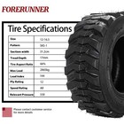 4x 12-16 5 Skid Steer Backhoe Loader Tires 12x16 5 Heavy Duty 12 16 5 For Bobcat