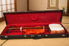 Shamisen Japanese Traditional Musical Instrument With Hard Case Set