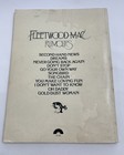 Fleetwood Mac Rumours Songbook 1977 Warner Bros Sheet Music Guitar Piano Vocal