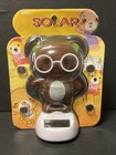 Solar Powered Dancing Toy New Brown Bear With White Eyeglasses