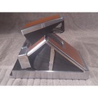 Polaroid Sx-70 Land Camera Folding Instant Camera Chrome Brown- Excellent W case