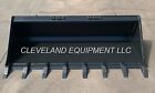 New 72 74  Low Profile Tooth Bucket Skid Steer Loader Attachment Teeth Bobcat 6 
