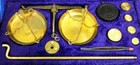 Vintage Brass Pocket Jeweler   s Balance Scale Complete Weight