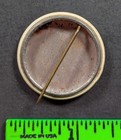 Vintage 1937 Queen Elizabeth King George Pinback Pin