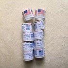 New 10 Rolls Of 100 Usps - Postage Free Ship  -1000 Pcs-discount Multiples 