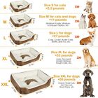 S - Xxl Pet Dog Cat Bed Puppy Cushion House Pet Soft Warm Kennel Dog Mat Blanket