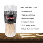 Kashmir Pre Rolled Cones 1 1 4 Ultrathin Rolling Paper Hassle Free Smoking 50 Ct
