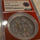 Niue 2026 Cowgirl 2 Oz  999 Silver Antiqued Coin Ngc Ms70 8860009-252