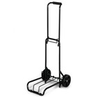 Portable Folding Luggage Cart Black Lightweight 39  To 75lbs Travel Tool New
