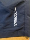 Speedo Men   s Size Xl Black Swim Trunks Lined Board Shorts Pockets Summer Beach