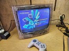 Rare Vintage Ktv Clear Prison Tv 13    Model 13clr-v No Remote Tested Working
