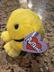 Vintage Yellow    happy    Smiley Puffkins Plush Nwt