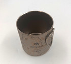 New  Snow Peak Titanium 2 Wall H450 Folding Mug Topo