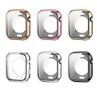 2 Pcs For Apple Watch 46 42 49 45 44 41 40mm 2 In 1 Case With Screen Protector