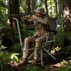 360   Swivel Hunting Blind Chair With Gun Rest W adjustable Height   Armrest