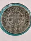 1928 Angola Portugal Colonial 20 Centavos Coin Km  68  Mintage 500 000