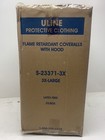 Uline Protective Clothing S-23371-3x 3x-large Flame Retardant Coveralls W  Hood