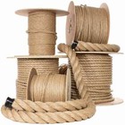 Twisted Promanila   Unmanila   Tan Polypro Rope  various Lengths   Sizes 