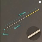 Morezmore M01604 1pc Needle File Round Cylinder 1 2mm Micro File