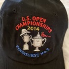 Usga U s  Open Championships 2014 Pinehurst No  2 Unisex Hat In Black New