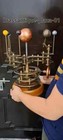 Antique Brass Orrery Solar System Sun earth moon Motion Scientific Research Mode