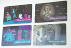 Disney Gift Card Haunted Mansion - Lot Of 4 Lenticular - Collectible - No Value