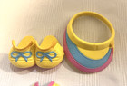 Vintage Fisher-price Snap n Style Doll Soccer Outfit Set Missing Ball