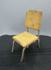 Beautiful Vintage Dollhouse Miniature Yellow Chair