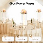 10pcs Wedding Flower Stand Holder 55 6cm Tall Crystal Grand Centerpiece Stands