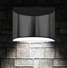 2packs Stainless Steel Led Solar Wall Light Outdoor Garden Lamp Waterproof   Usa