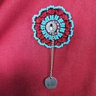 Unbranded Handmade Cowboy Western Shirt Size L Southwestern Beaded Bangles Rodeo
