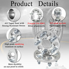 2  Wheel Spacer 2  Skid Steer 8 Lug For Bobcat Case Cat New Holland John Deere 