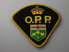 Opp Ontario Provincial Police  Patch Shoulder Crest Canada Hipster Newer Version
