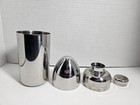 Vtg Mcm Bullet Cocktail Shaker Stainless Steel 16 Oz 