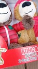 Kong Wild Knots 2 Pack Toys-soft  Squeaker  Knotted Staffed Plush Dog Toy-gift