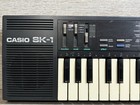 Casio Sk-1  Portable 32 Key Sampling Keyboard  Piano  Synth Tested no Power Cord