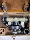 Vintage Carl Zeiss Jena 47902-1 Surveyor Tool Scope Land Wooden Case Collectible