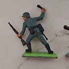 Britains Detail  3  German Infantry    25 Pound Gun All Made In England 