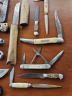 Pocket Knife Lot Folding Knives Mixed Brands Blades Vintage   Now 
