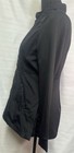 Noel Asmar Zipped Stretch Black Jacket Pockets Size Small Equestrian Uniform