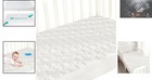Soft   Comfortable 52x28 Waterproof Crib Mattress Protector - Machine Washable
