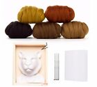 Tiger Wool Needle Felting Kit Soft Mold   Basic Tools For  Felt Beginner