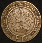 Ontario Hamilton The Federated Business Colleges Of  Mccoll 584 - Only 12 Struck