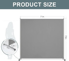 Single Large Panel Room Divider  Privacy Screen For Office  Partition Separators