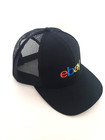 Ebay Cap Hat Black Mesh Snap Back Adjustable Colorful Logo